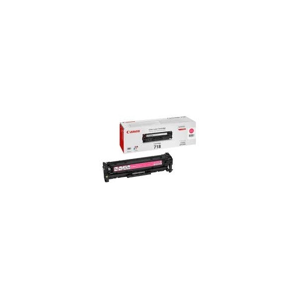 Toner canon 718m magenta 2.900 páginas lbp - 7200cdn - serie mf - 8300