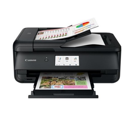 Multifuncion canon pixma ts9550a inyeccion color a3 - negra - red - wifi - duplex impresion - adf - tintas independientes - lcd 