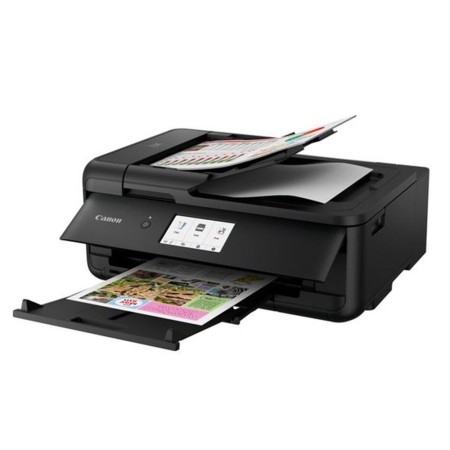 Multifuncion canon pixma ts9550a inyeccion color a3 - negra - red - wifi - duplex impresion - adf - tintas independientes - lcd 