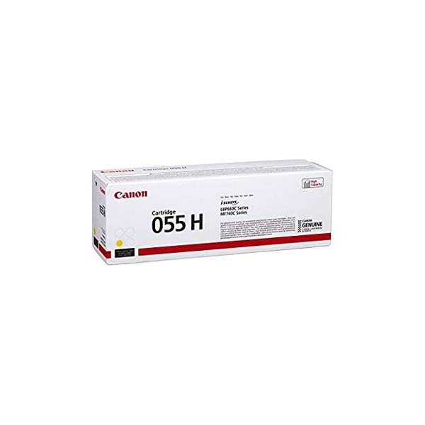 Toner canon 055h amarillo 3017c002