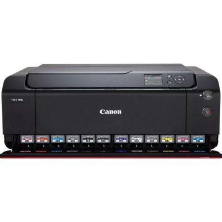 Impresora canon pixma pro - 1100 inyeccion color profesional foto a2 - wifi - red 12 tintas