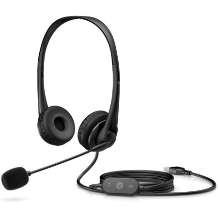 Auriculares hp g2 usb negro