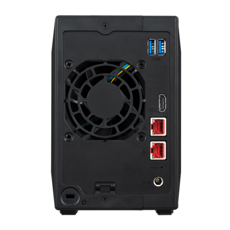 Servidor nas asustor as5402 2 bay nas 4gb ram 2.5g 2 xsata3 6gb s 3.5 2.5 hdd ssd