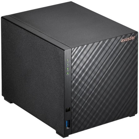 Servidor nas asustor drivestor 2 gen2 as1204t 4 bahias 1gb gigabit ethernet