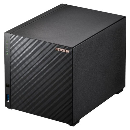 Servidor nas asustor drivestor 2 gen2 as1204t 4 bahias 1gb gigabit ethernet