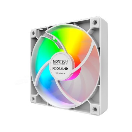 VENTILADOR 120X120 MONTECH GF120 PWM WHITE