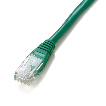 Cable red equip latiguillo rj45 u -  utp cat6 15m verde