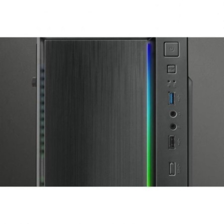 Caja ordenador mars gaming mcm negra micro atx 1 x usb 3.0 1 x usb 2.0 1 x 80mm rgb