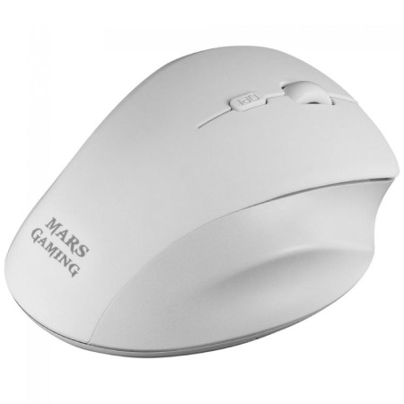 Ratón Inalámbrico Mars Gaming MMWERGO/ Hasta 3200 DPI/ Blanco