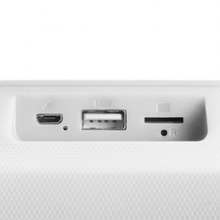 Altavoz con Bluetooth Mars Gaming MSBAXW/ 10W/ 1.0/ Blanco