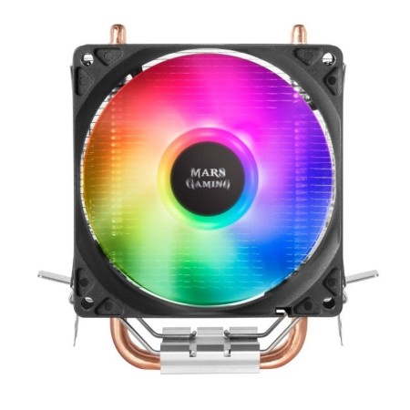 Ventilador disipador cpu mars gaming mcpuargb rgb negro