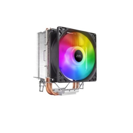 Ventilador disipador cpu mars gaming mcpuargb rgb negro