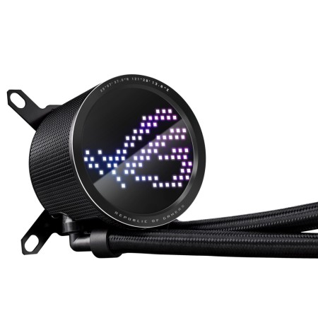 Kit refrigeracion liquida asus rog ryuo iii 240argb all in one 2 ventiladores 120mm gaming