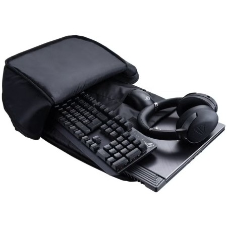 Mochila Asus Rog Holographic Edition BP1501G Portátiles hasta 17″/ Negra