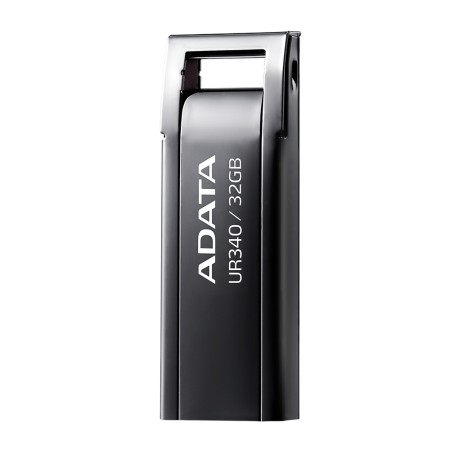ADATA Lapiz USB UR340 32GB USB 3.2 Metal Black