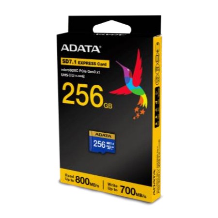 Tarjeta memoria micro sd adata sd7.1 256gb cl10