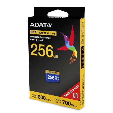 Tarjeta memoria micro sd adata sd7.1 256gb cl10