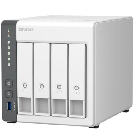 NAS QNAP TS-433-4G/ 4 Bahías 3.5″- 2.5″/ 4GB/ Formato Torre