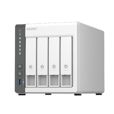 NAS QNAP TS-433-4G/ 4 Bahías 3.5″- 2.5″/ 4GB/ Formato Torre