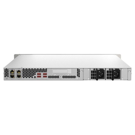 Servidor nas qnap ts - h987xu - rp - e2334 - 16g 9 bahias 1u rack 16gb gigabit ethernet