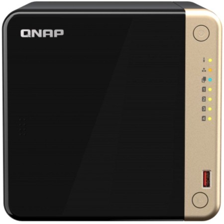 NAS QNAP TS-464-8G/ 4 Bahías 3.5″- 2.5″/ 8GB DDR4/ Formato Torre