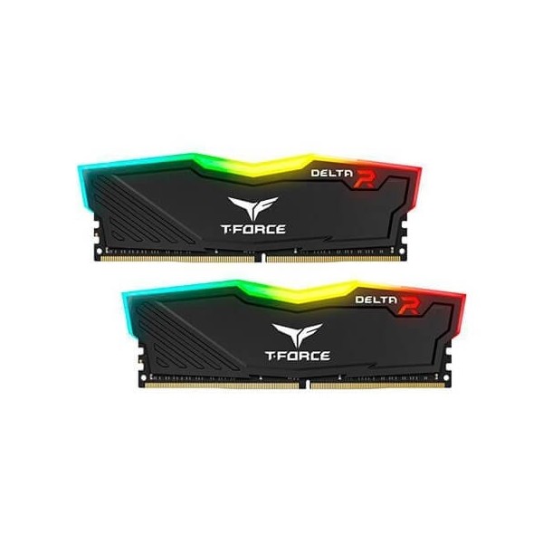 Memoria ram ddr4 16gb 2x8gb 3200mhz teamgroup delta t - force rgb -  cl 16 - 1.35v tf3d416g3200hc16fdc01