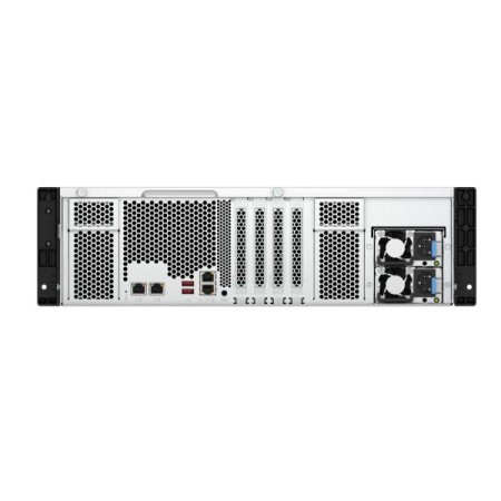 Servidor nas qnap ts - h1677axu - rp - r7 - 32g 16 bahias 3u rack gigabit ethernet