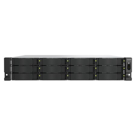 Servidor nas qnap ts - h1277axu - rp - r7 - 32g 12 bahias 2u rack 32gb gigabit ethernet