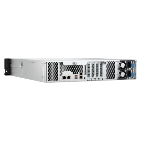 Servidor nas qnap ts - h1277axu - rp - r7 - 32g 12 bahias 2u rack 32gb gigabit ethernet