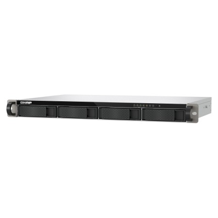 Servidor nas qnap ts - 433eu 4 bahias 1u rack 4gb gigabit ethernet