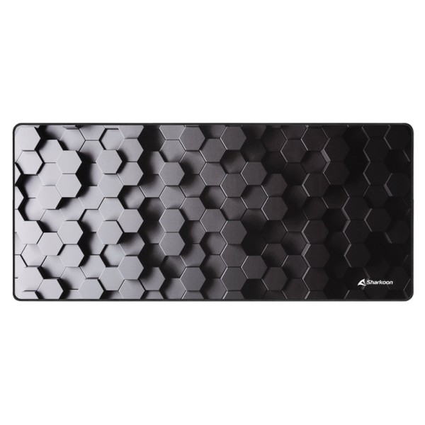 Alfombrilla gaming sharkoon skiller sgp30 xxl hex 900x400x25mm
