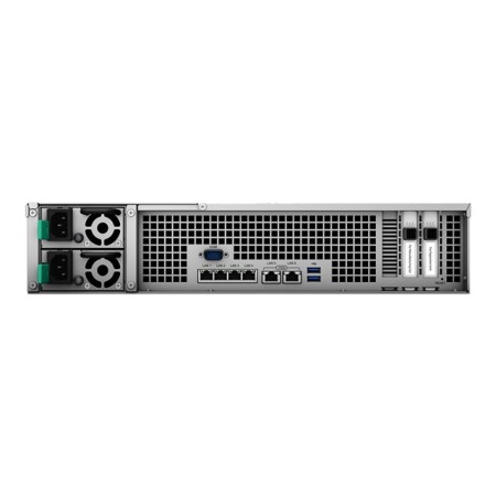 Servidor nas synology flashstation fs3600 16gb 24 bahias 2u rack gigabit ethernet