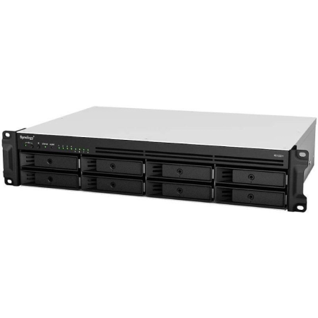 NAS Synology RackStation RS1221+ / 8 Bahías 3.5″-2.5″/ 4GB DDR4/ Formato Rack