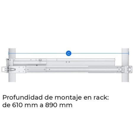 Synology RKS-02 Kit Railes Deslizantes