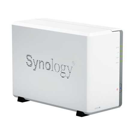 NAS Synology Diskstation DS223J/ 2 Bahías 3.5″- 2.5″/ 1GB DDR4/ Formato Torre
