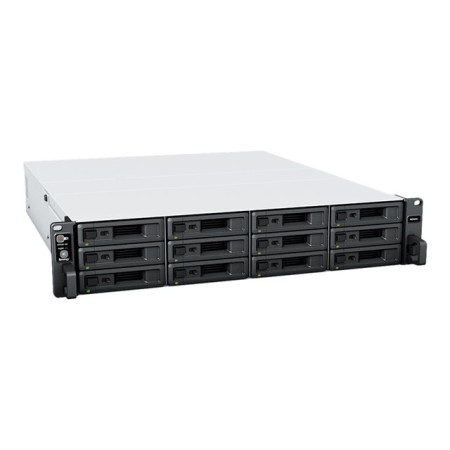 NAS Synology RackStation RS2423+/ 12 Bahías 3.5″- 2.5″/ 8GB DDR4/ Formato Rack