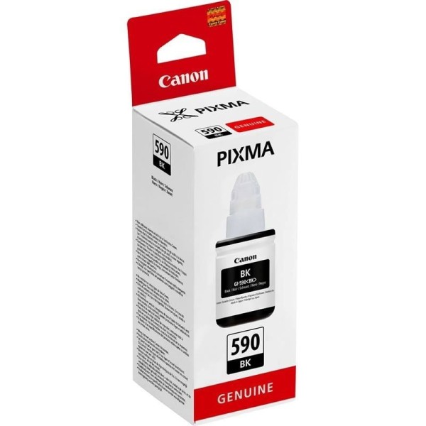 Botella de Tinta Original Canon GI-590/ Negra