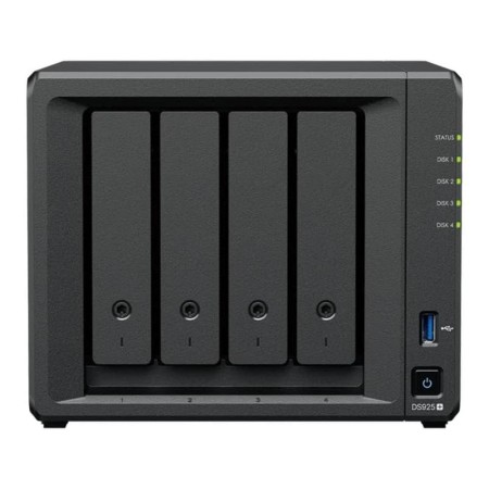 NAS Synology Diskstation DS925+/ 4 Bahías 3.5″- 2.5″/ 4GB DDR4/ Formato Torre