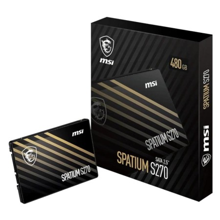 Disco duro 2.5 pulgadas ssd 480gb sata3 msi spatium s270