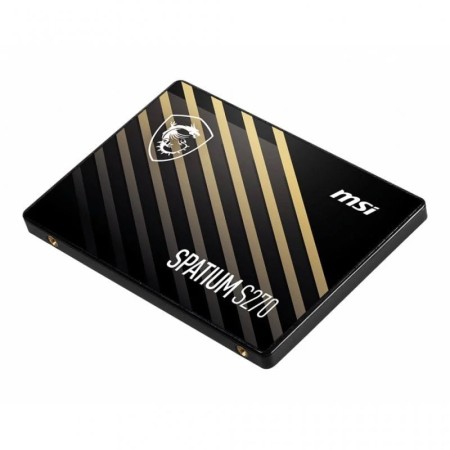 Disco duro interno solido ssd msi spatium s270 960gb 2.5 pulgadas sata3