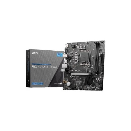 MSI Placa Base PRO H610M-E DDR4 mATX 1700