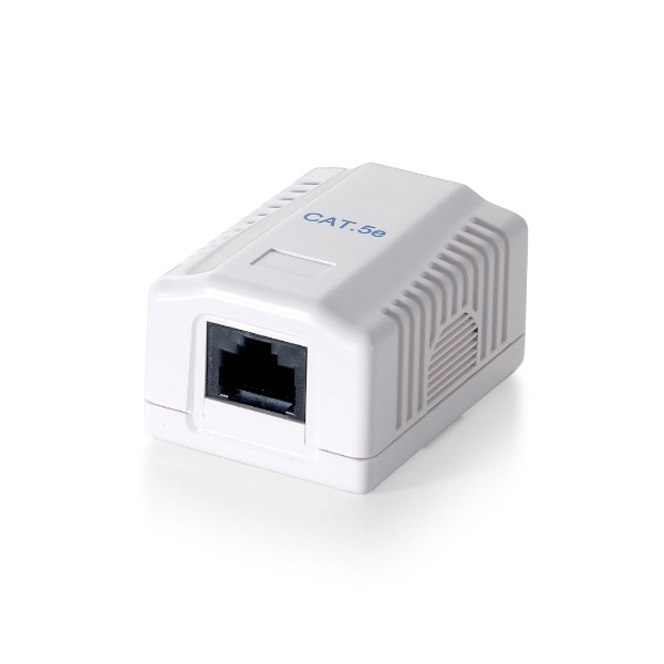 Roseta de superficie equip categoria 5e hembra rj45
