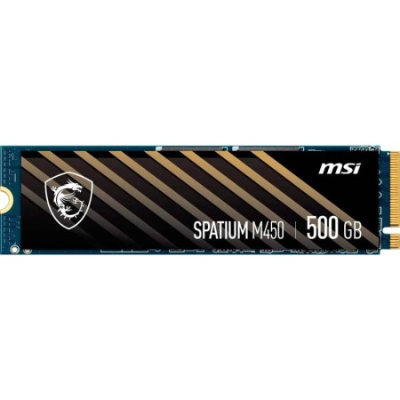 Disco duro interno solido ssd msi spatium m452 500gb m.2 pcie 4.0