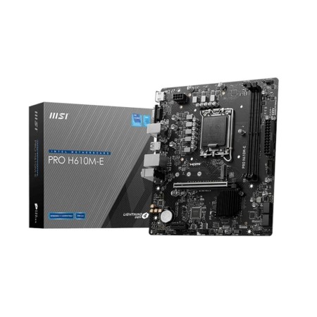 MSI Placa Base PRO H610M-E DDR5 mATX 1700