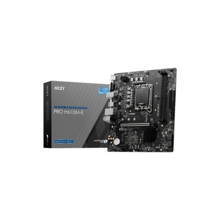 MSI Placa Base PRO H610M-E DDR5 mATX 1700