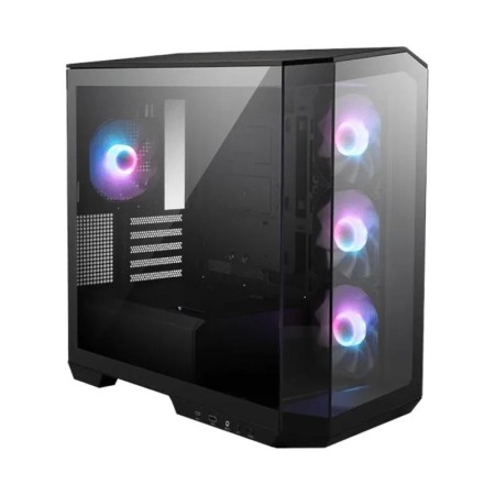 Caja ordenador gaming msi mag pano m100r pz micro atx rgb cristal templado black