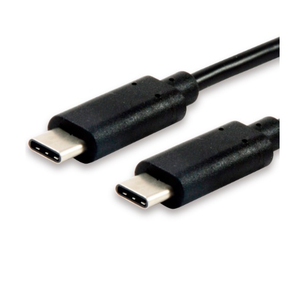 Cable usb tipo c macho a usb tipo c macho 1m