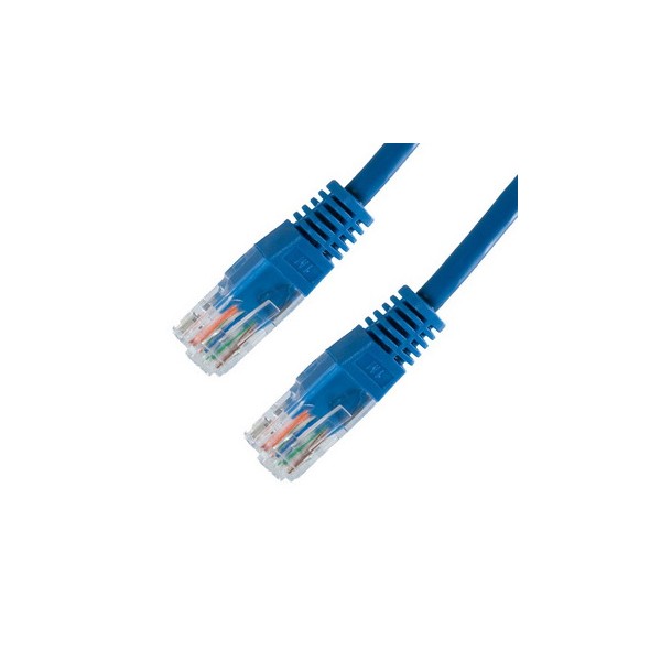 Latiguillo u - utp equip categoria 5e 5m color azul