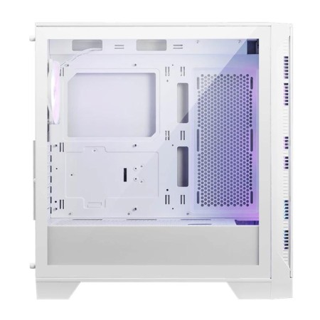 Caja ordenador gaming msi mag forge 320r airflow rgb matx cristal templado blanco