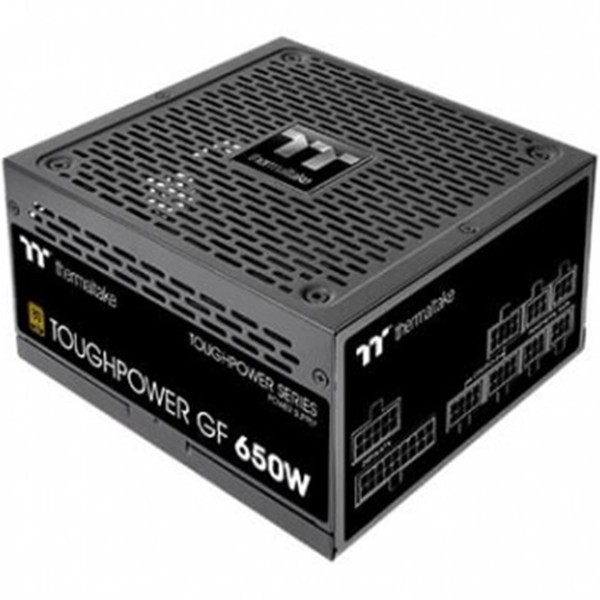 Fuente de alimentacion atx 650w thermaltake toughpower gf 80 gold -  full modular -  ventilador 140mm
